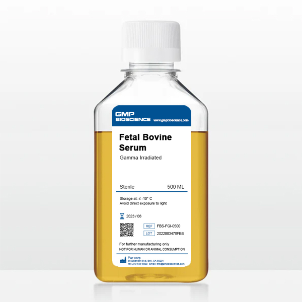 Fetal Bovine Serum (FBS) Gamma Irradiated