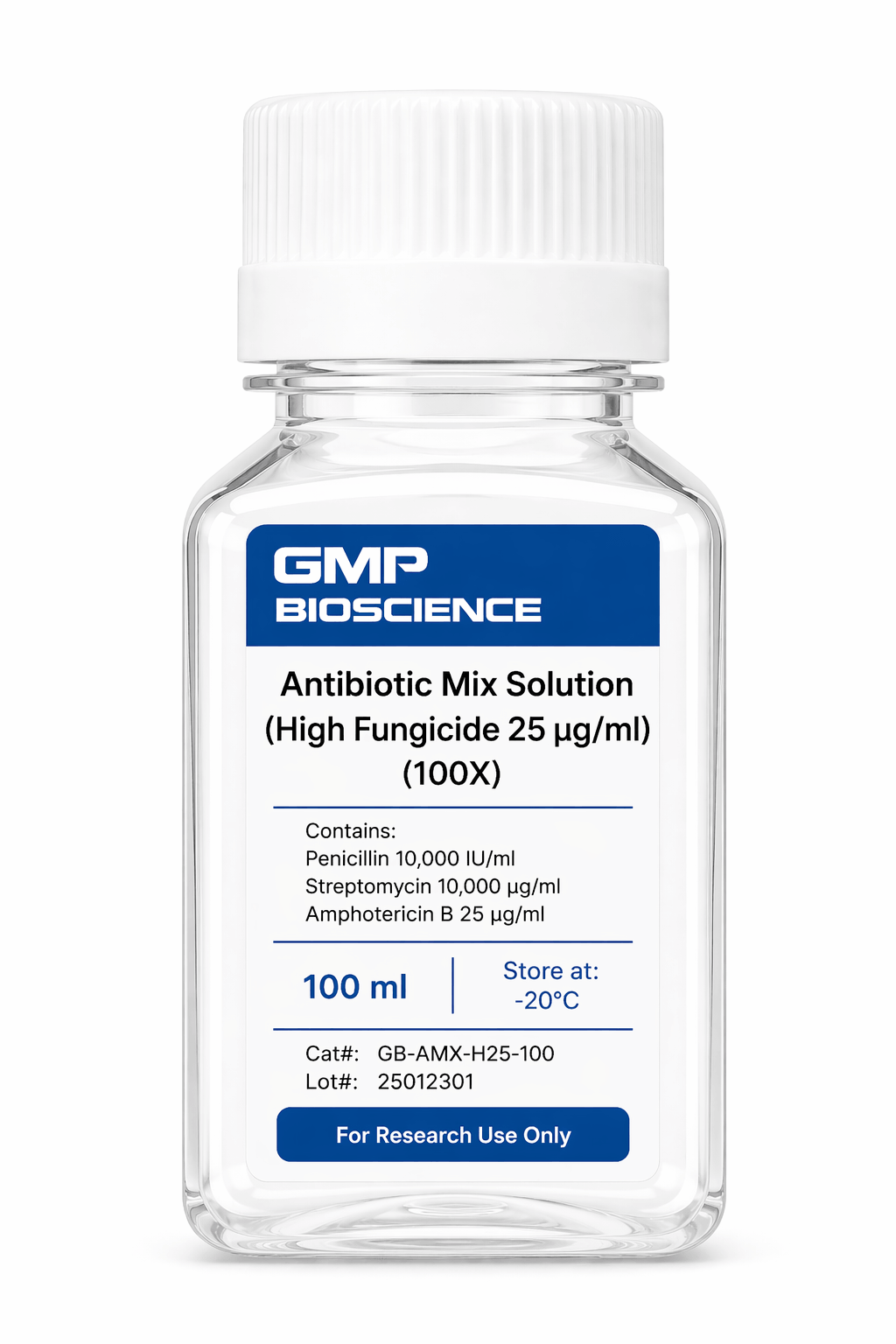 Antibiotic Mix Solution (High Fungicide 25 μg/ml) (100X)